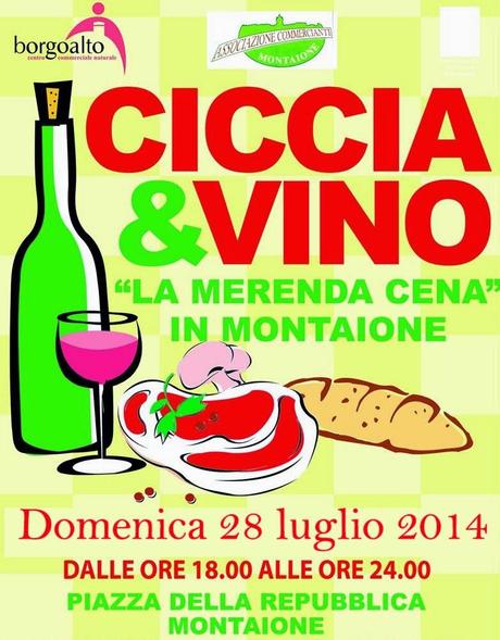 Ciccia e Vino / Festival of good local wine and meat cooked directly on the braziers