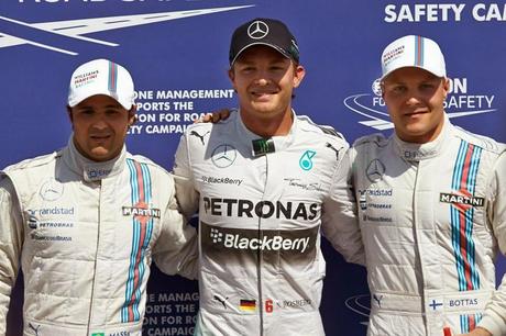 GP Germania 2014: Rosberg in pole, Hamilton KO