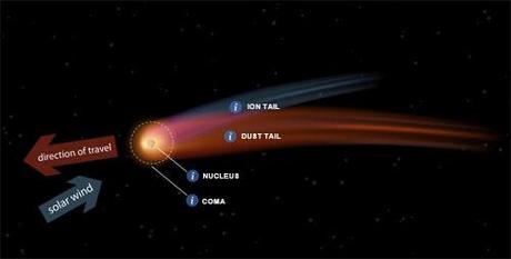 Cometa Siding Spring anatomia