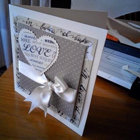 Due card per matrimonio