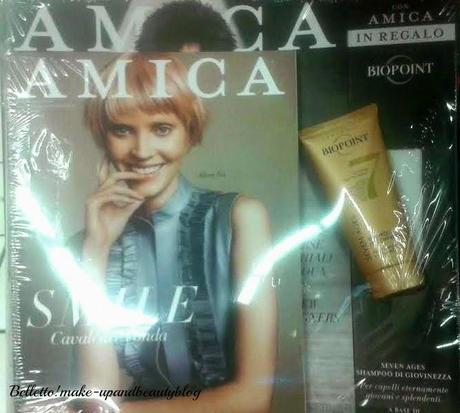 Edicolando in bellezza: Amica con shampoo Biopoint e anteprima Grazia + smalto Pupa!!!