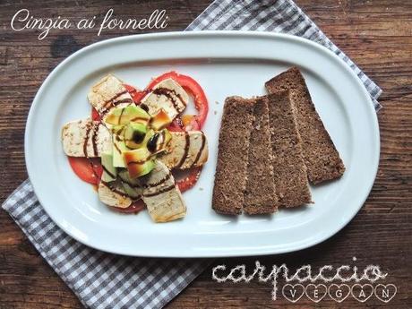 Carpaccio vegano e vegetariano