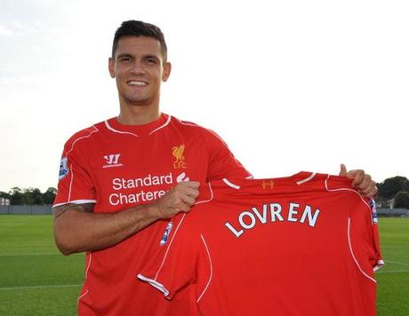 Liverpool FC Unveil New Signing Dejan Lovren