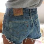 shorts jeans