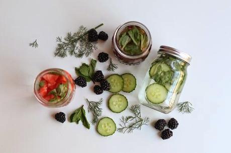 Infused Water: acque aromatizzate fai da te