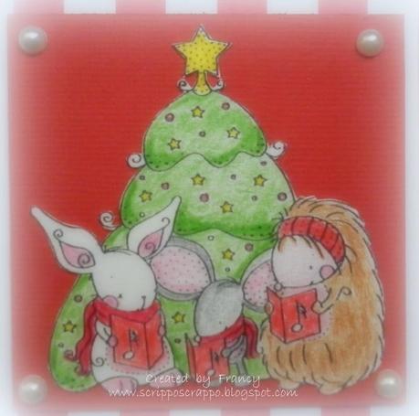 STAMPS & FUN = CREATIVITY CHALLENGE DT - CHRISTMAS IN SUMMER