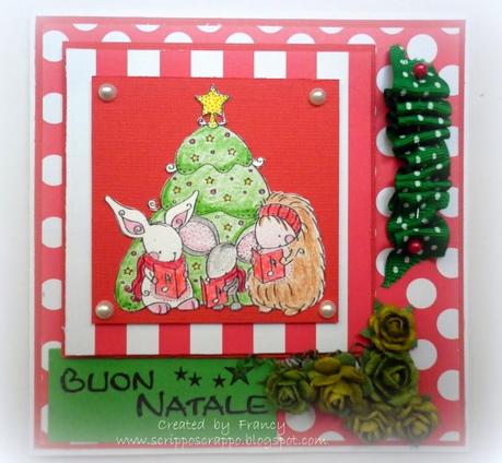 STAMPS & FUN = CREATIVITY CHALLENGE DT - CHRISTMAS IN SUMMER