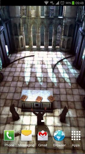  Gothic 3D Live Wallpaper   una cattedrale oscura e misteriosa sui vostri Android