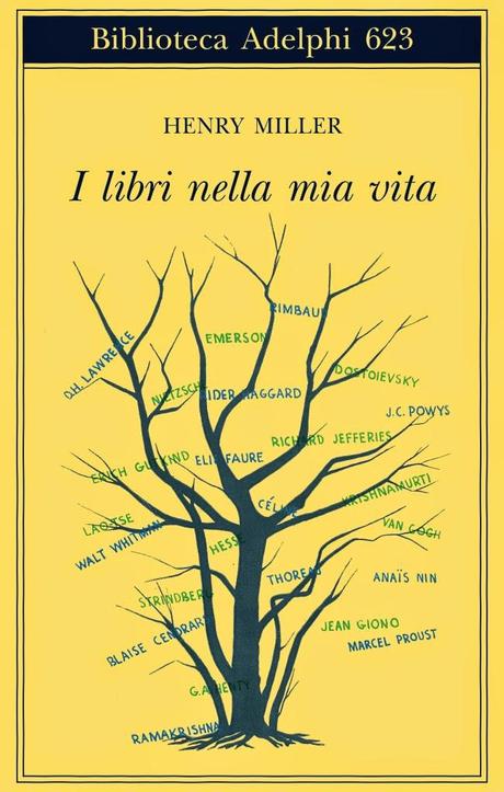 I libri nella mia vita, di Henry Miller (Adelphi)