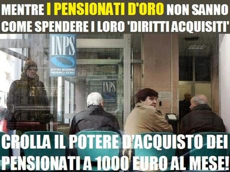 Pensionati massacrati dalle tasse!