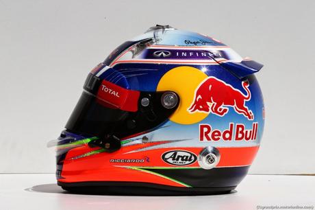 Arai GP-6 D.Ricciardo 2014 by Jens Munser Designs