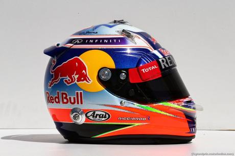 Arai GP-6 D.Ricciardo 2014 by Jens Munser Designs