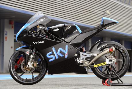 KTM RC 250 GP Team Sky VR46 2014