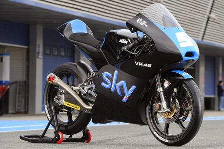 KTM RC 250 GP Team Sky VR46 2014