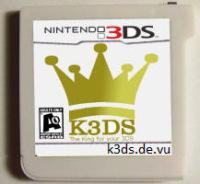 3DS: Nuova rivoluzionaria flashcard 2 in1 chiamata King3DS (K3DS)