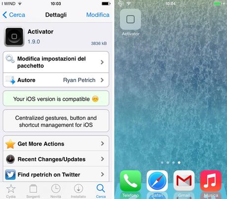 Tweak Cydia – Activator si aggiorna alla versione 1.9.0 con tante novità