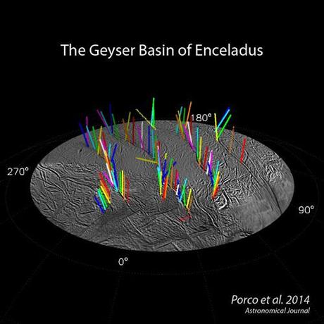 NASA Cassini - Encelado 101 geyser