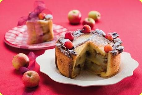 Charlotte di mele e pere