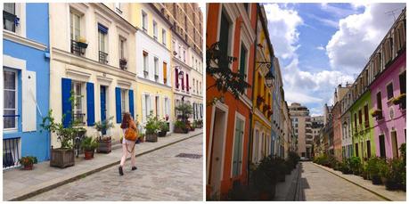 I colori di Rue Cremieux a Parigi - foto di Elisa Chisana Hoshi
