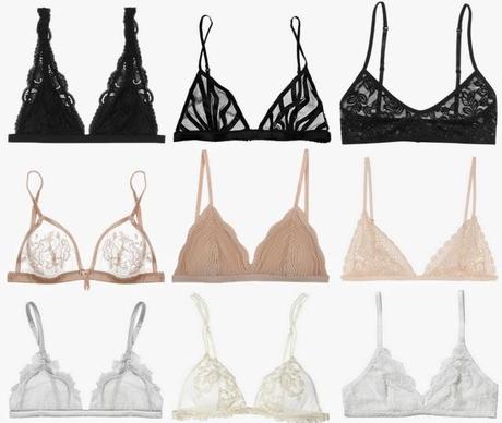 Triangle Bra: reggiseni sottili e sexy