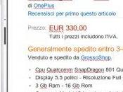 OnePlus disponibile Amazon.it €330