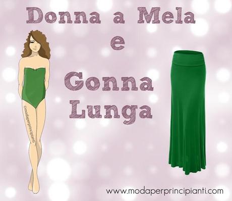 Abbinare la Gonna Lunga per la Donna a Mela