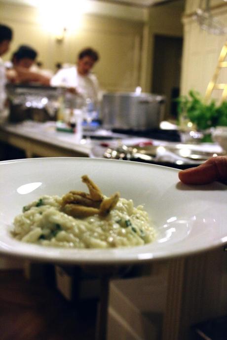 risotto con le rane