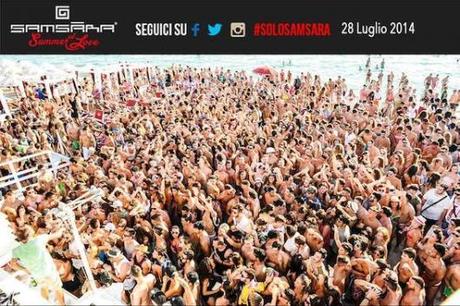 Samsara Beach Gallipoli (Le): 8/8 Niccolo' Torielli (Le Iene), 10/8 Circo Nero