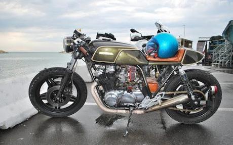 The silent rider's CB750