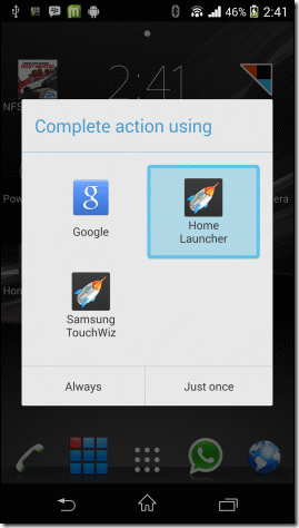 Home-Button-Launcher