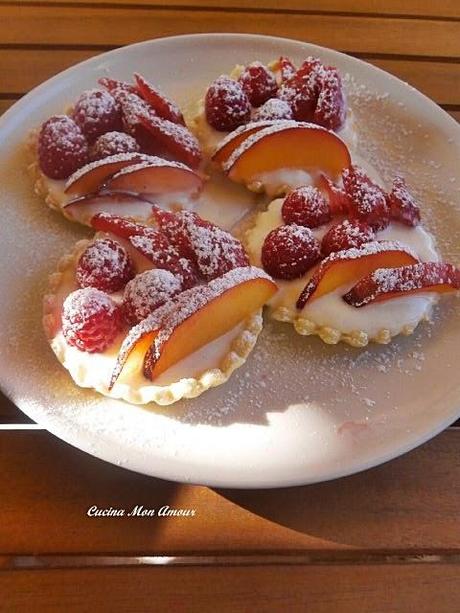 Cestini di Frolla e Tartine alla Frutta