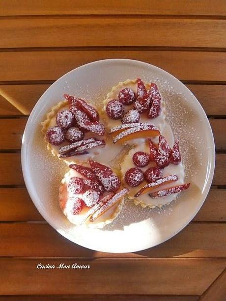 Cestini di Frolla e Tartine alla Frutta