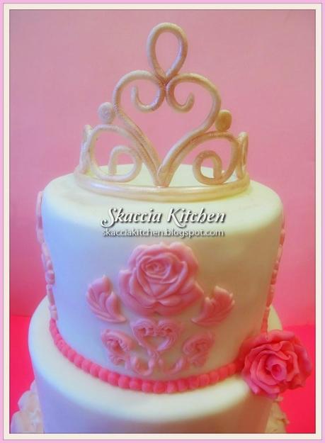 1st Birthday Princess Cake