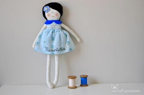 Quest'oggi vi presento la Bambola in Blu, vi confesso che...