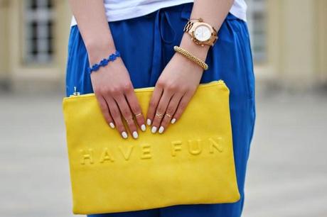 Zara message clutch: borse colorate e divertenti