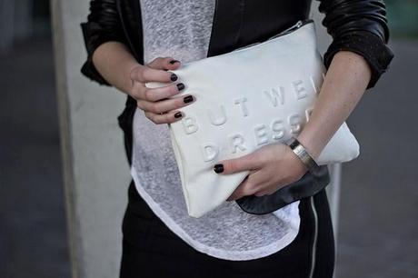 Zara message clutch: borse colorate e divertenti