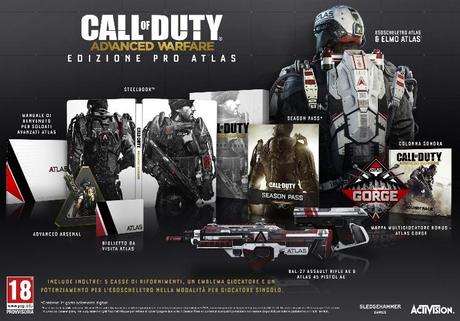 Annunciate le Collector di Call of Duty: Advanced Warfare