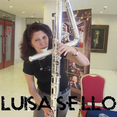 Luisa Sello ha eseguito musiche di Rossini e Alfredo Casella alla Beijing Concert Hall di Pechino il 30 luglio 2014.