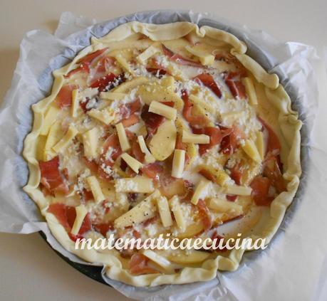 Torta Salata con Mele e Speck