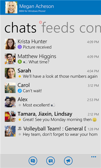  BBM per WINDOWS PHONE disponibile in versione beta!