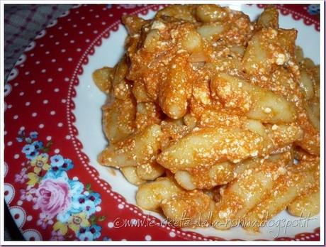 Cavatelli freschi vegetariani al sugo di pomodoro e ricotta (27)