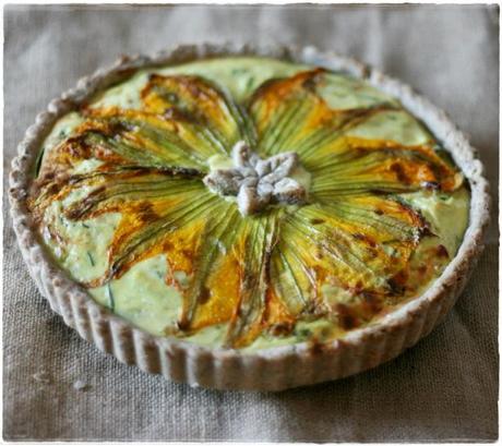 Quiche di zucchine e fiori di zucca5