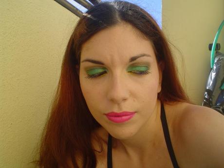 NYX Butter Lipstick make up look series: Razzle + manicure della zietta :D