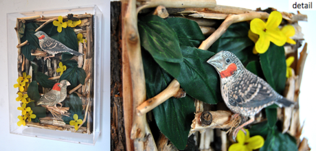 1.Impossible nature (omaggio a Joseph Cornell), 2014 (28 x 20 x 8 cm)