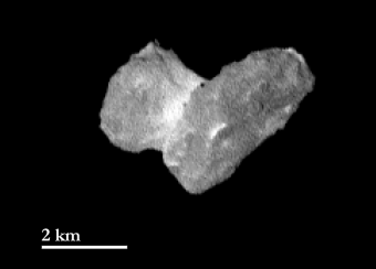 Una immagine della cometa realizzata dalla camera OSIRIS dalla distanza di 1950 km dalal cometa il 29 Luglio. Credits: ESA/Rosetta/MPS for OSIRIS Team MPS/UPD/LAM/IAA/SSO/INTA/UPM/DASP/IDA