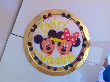 Torta di Minnie e Topolino