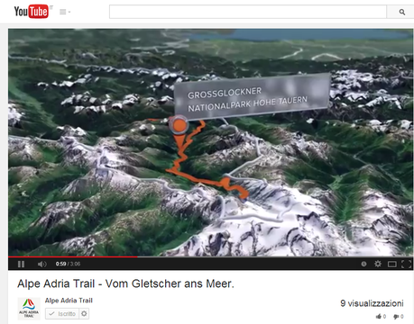 PRESENTAZIONE VIDEO TRAIL ALPE ADRIA