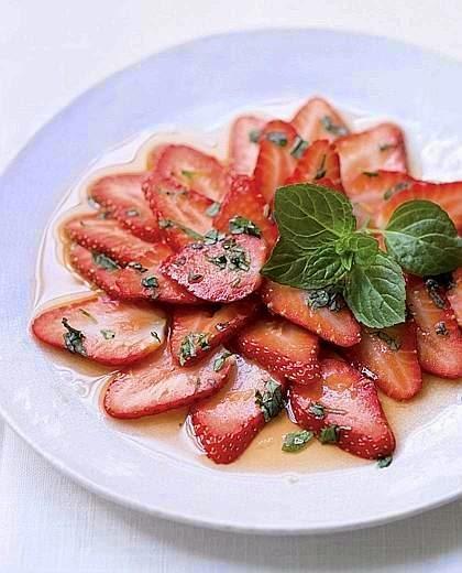 Carpaccio di fragole