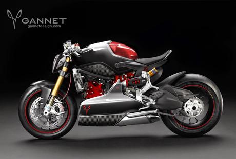 Design Corner - Ducati 1199 Panigale Cafè Fighter by Gannet Design