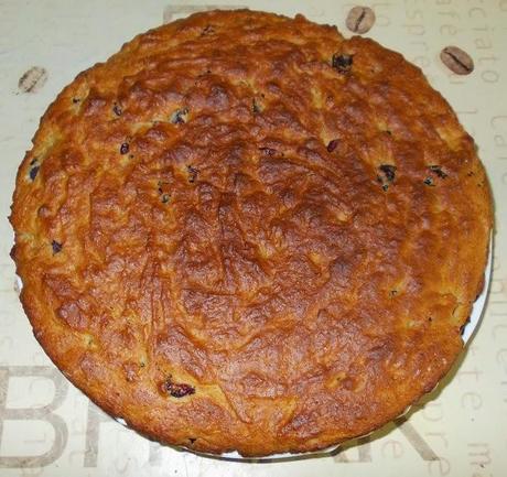 Torta allo yogurt e mirtilli